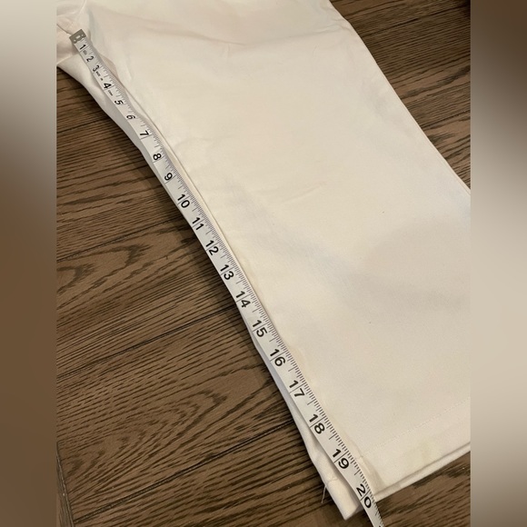 Lee Riders Easy Care white Capri pants, size 14 - Picture 10 of 10
